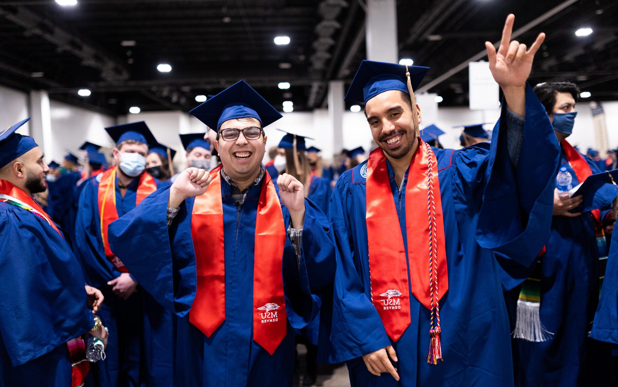 first-generation students graduating from MSU Denver.